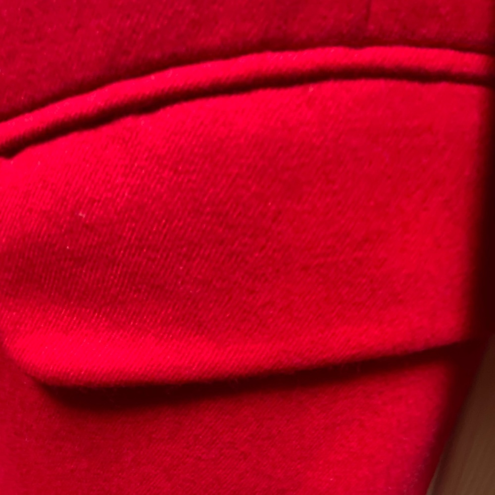 Talbots Red 100% Pure Wool Blazer. - Picture 6 of 6